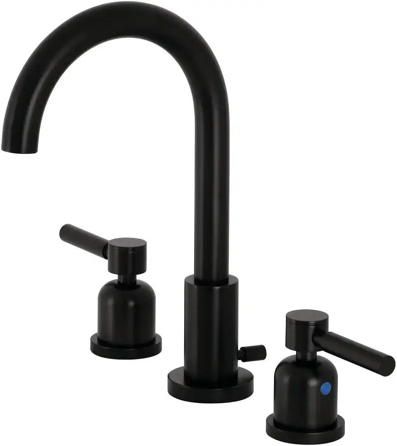 Kingston Brass FSC8920DL Concord Widespread Bathroom Faucet, Matte Black