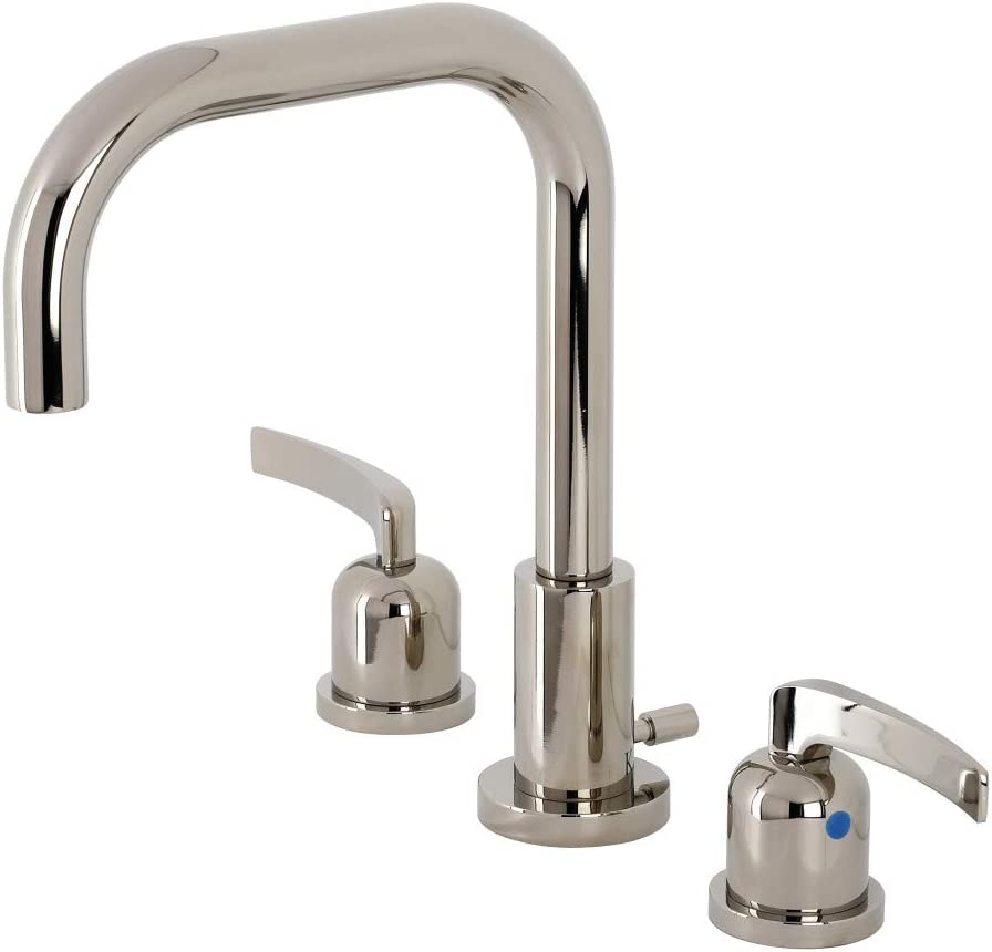 Kingston Brass FSC8939EFL Centurion Widespread Bathroom Faucet, Polished Nickel