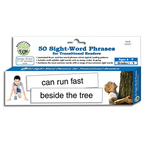 Essential Learning Products Sight Word Phrases for Transitional Readers