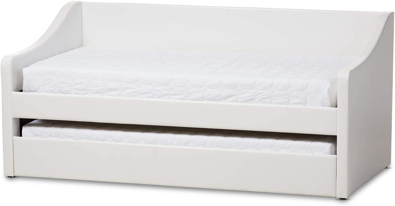 Baxton Studio Barnstorm Upholstered Daybed White