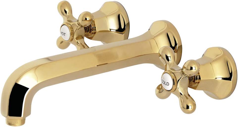 Kingston Brass KS4122AX Metropolitan Bathroom Faucet, Polished Brass