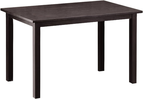 Baxton Studio Andrew Dining Table, 47.75&#34; W x 30&#34; D X 29.5&#34; H, Dark Brown