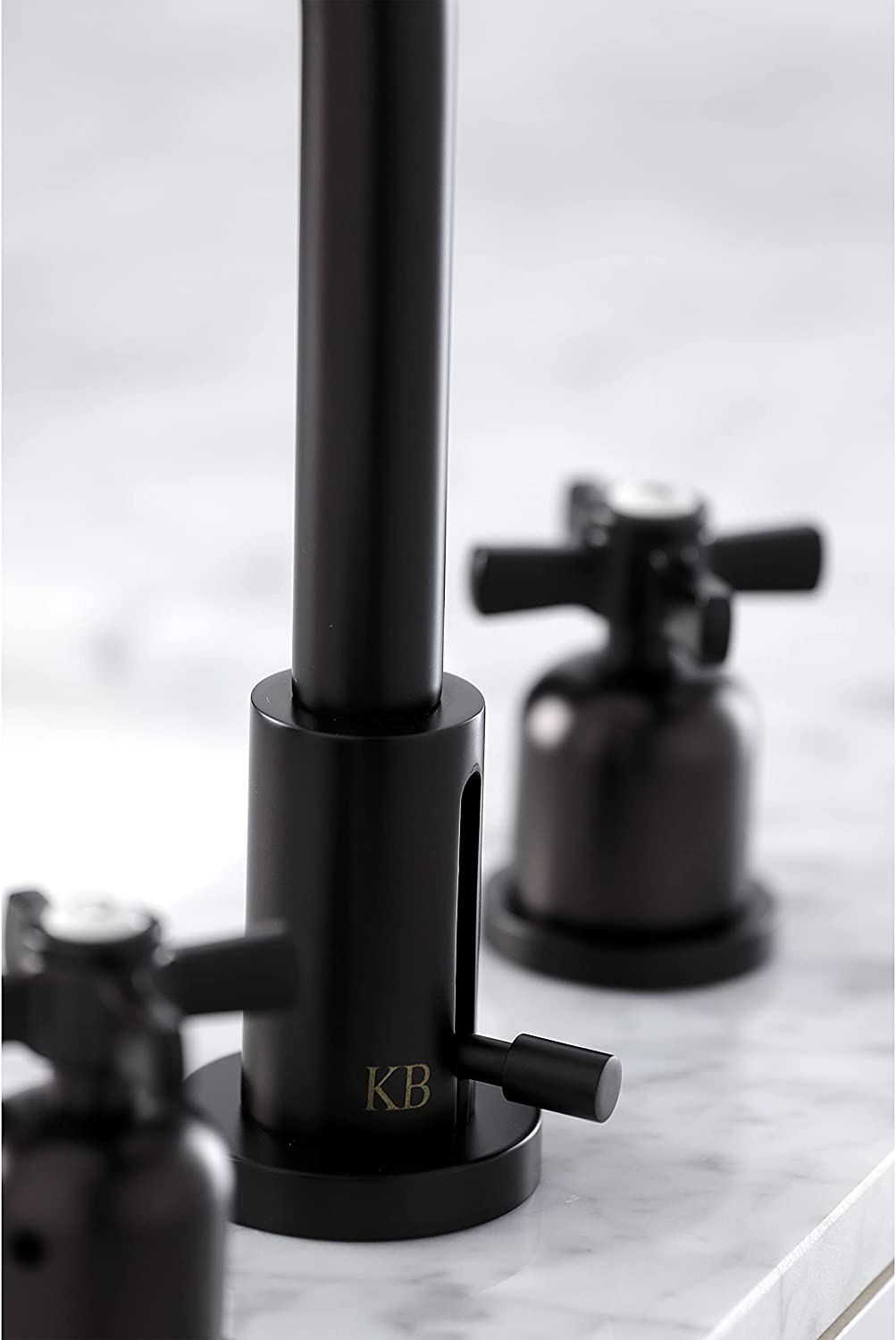 Kingston Brass FSC8955ZX Millennium Widespread Bathroom Faucet, Oil Rubbed Bronze