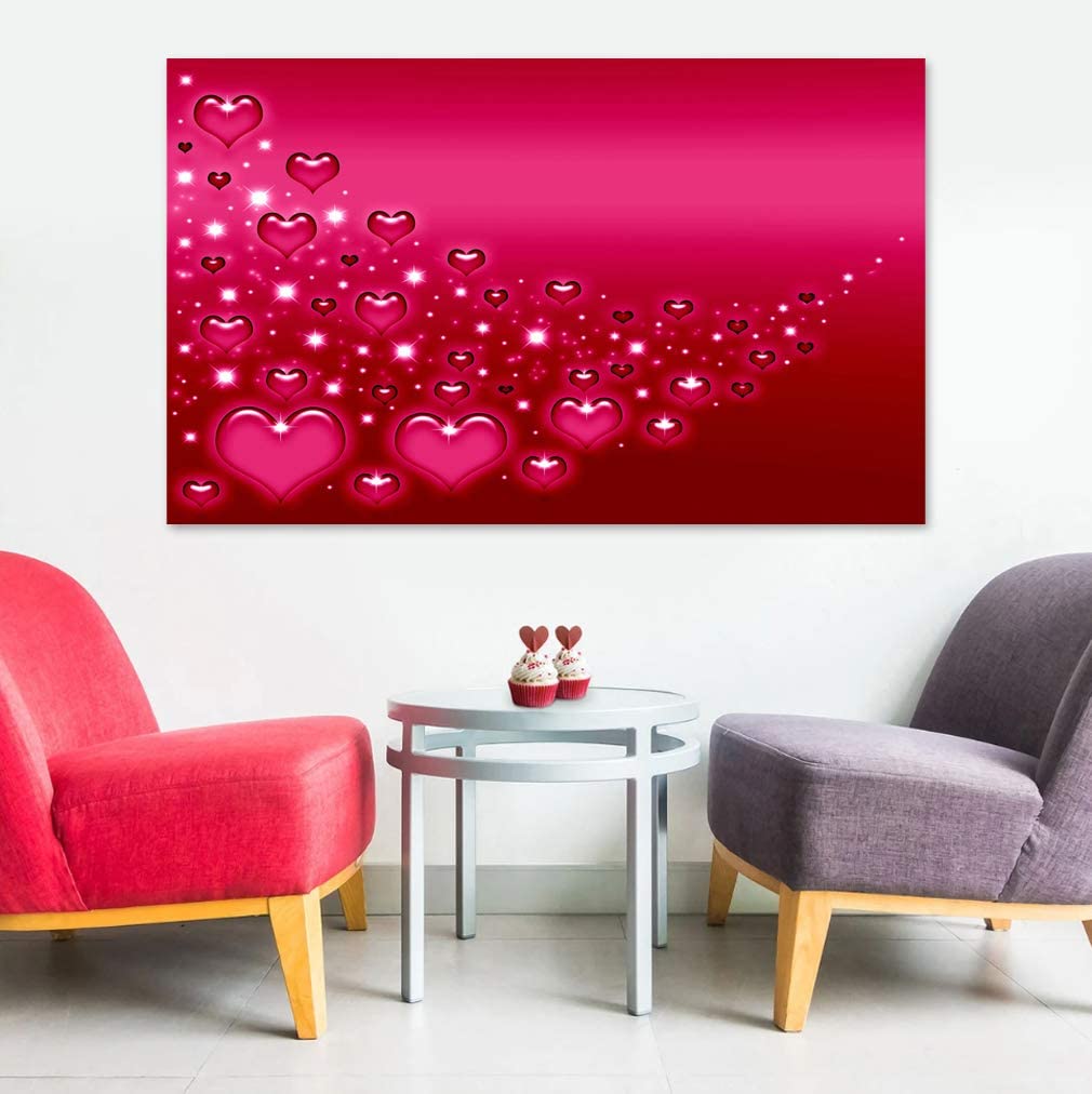 Screen Gems SGW-005 Wall D√É∆í√Ç¬©cor, red, hot Pink