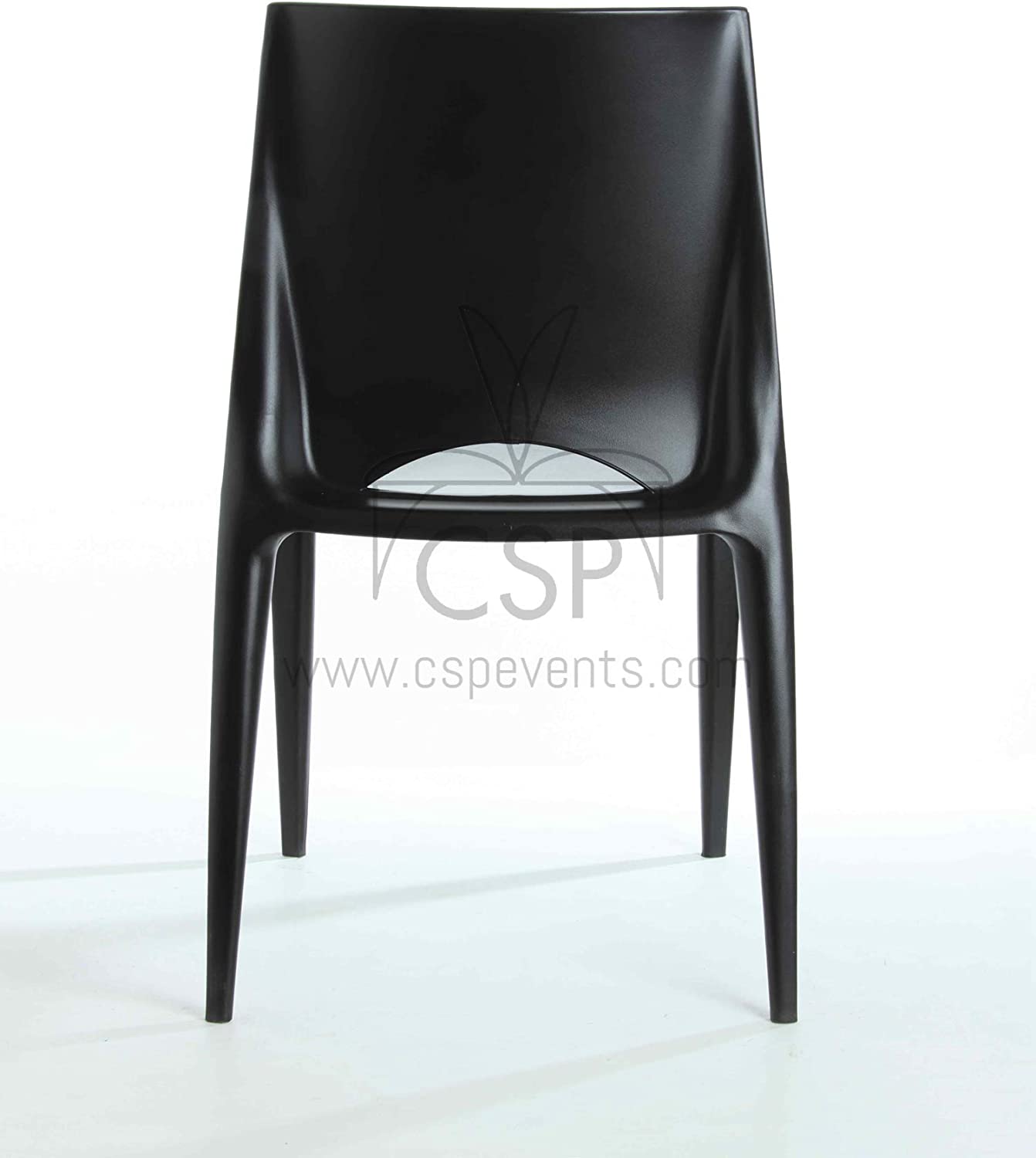Commercial Seating Products Crescent Black Dining Chairs