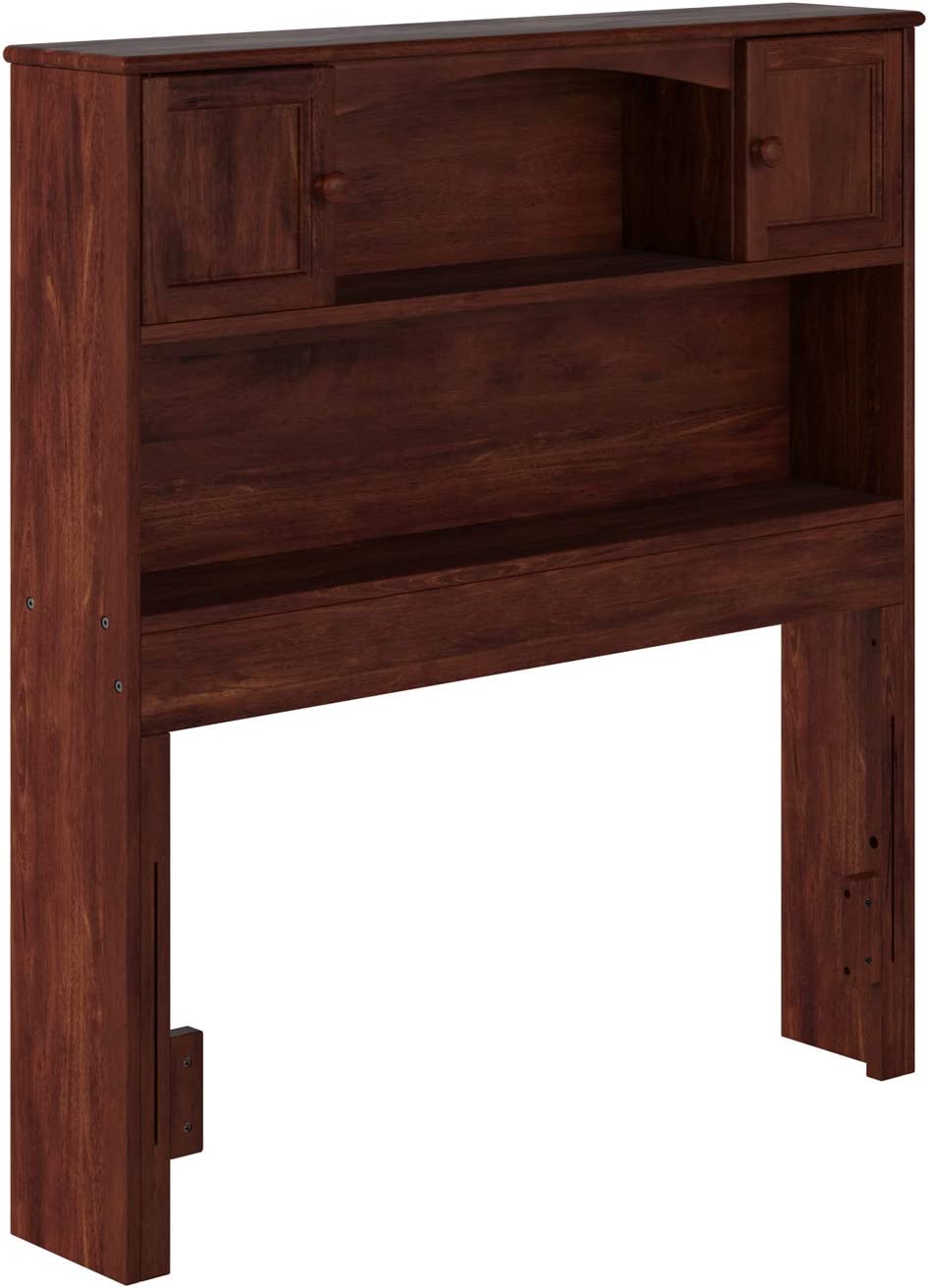 AFI Newport Bookcase Headboard, Twin, Walnut