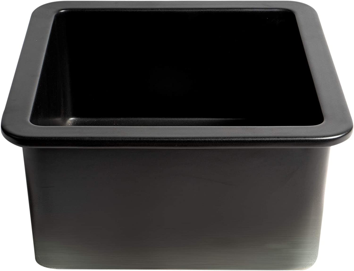 ALFI brand ABF1818S-BM Kitchen Sink, Black Matte