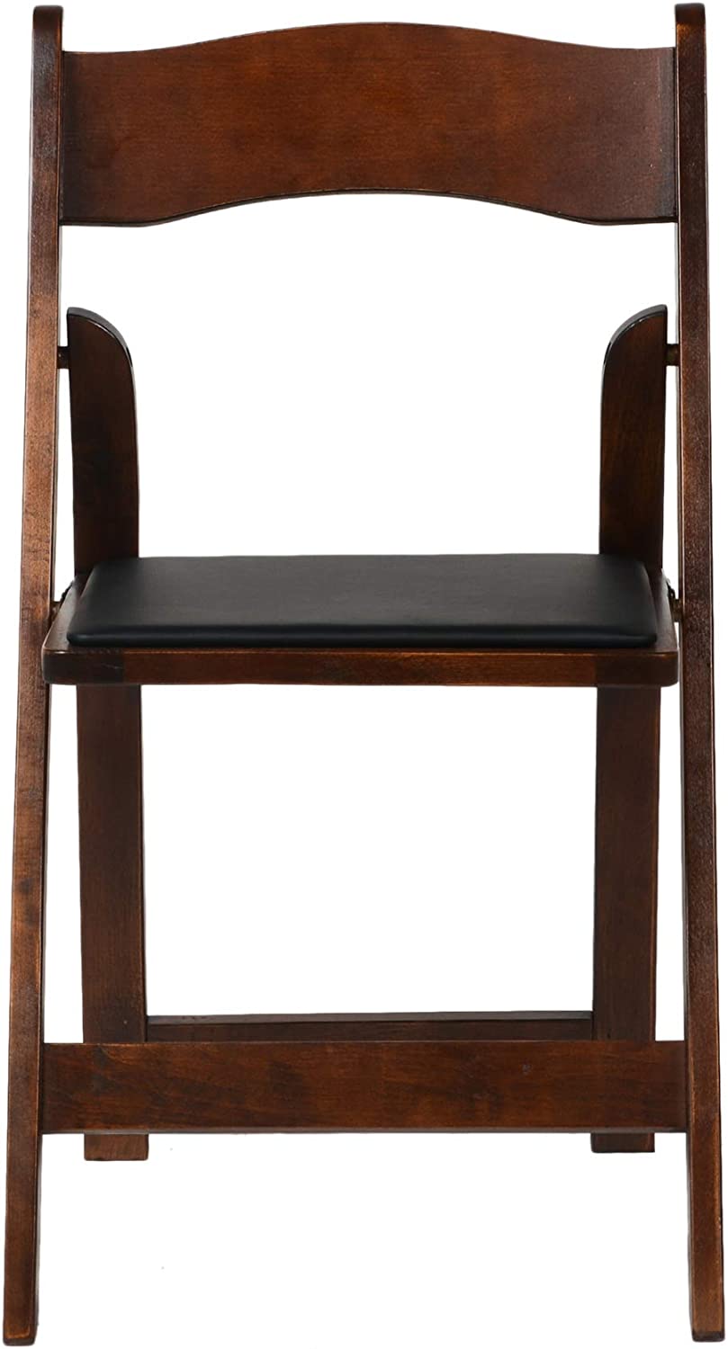 Commercial Seating Products American Padded Folding Chairs, Fruitwood