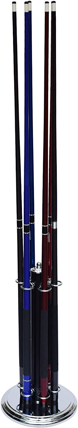 Hathaway Westmont Floor Pool Cue Rack, Black