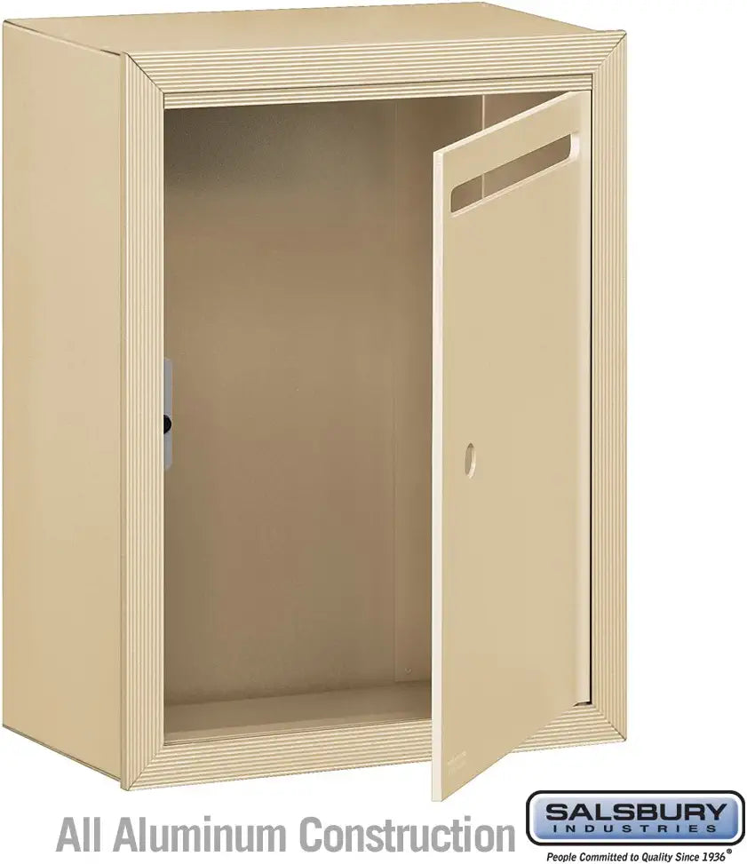 Salsbury Industries Letter Box,Standard,Surface,Sandstone, 15 in. W x 19 in. H x 7.5 in. D