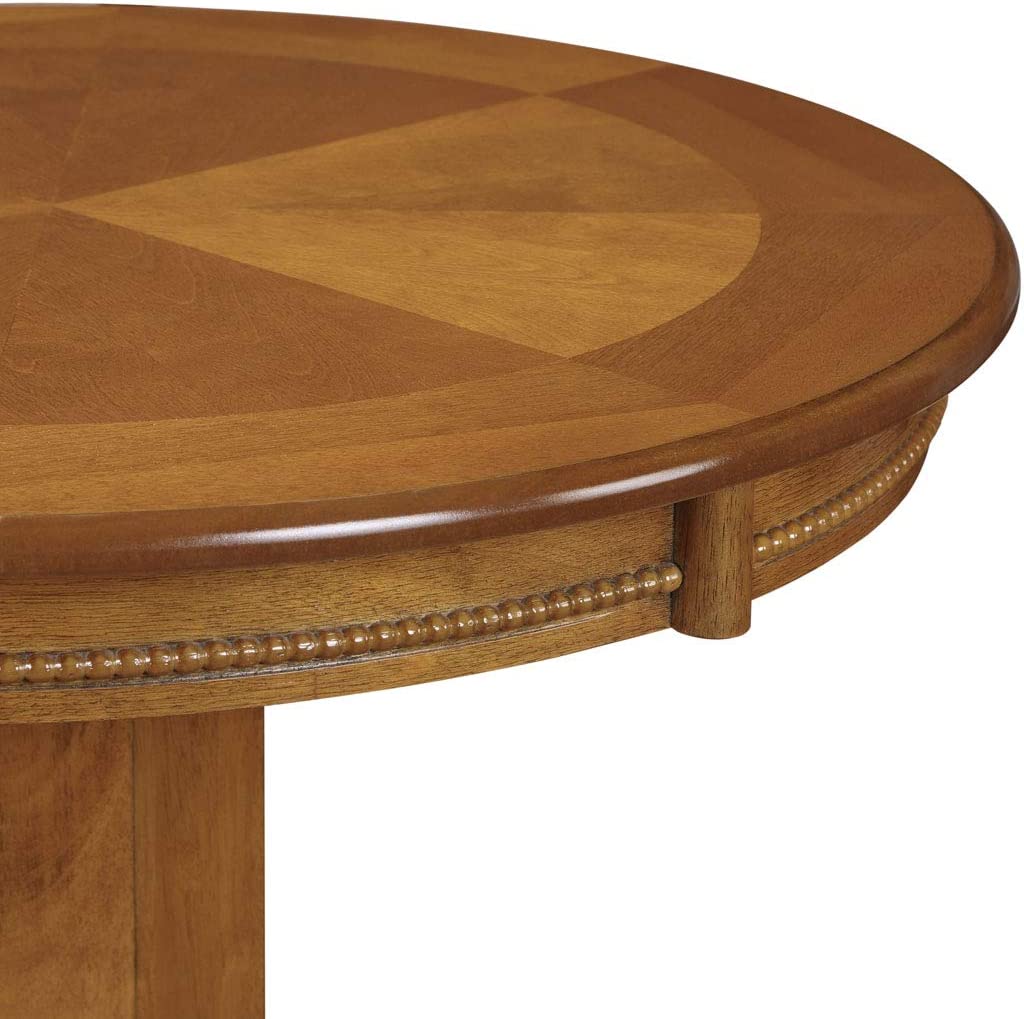 Boraam Florence English Tudor Pub Table, 42-Inch