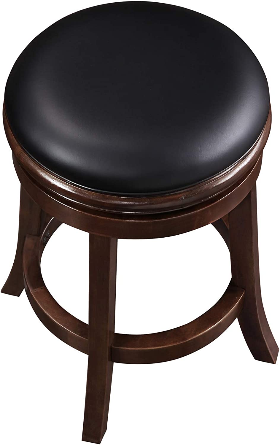 Boraam Backless Counter Height Stool, 24-Inch, Cappuccino