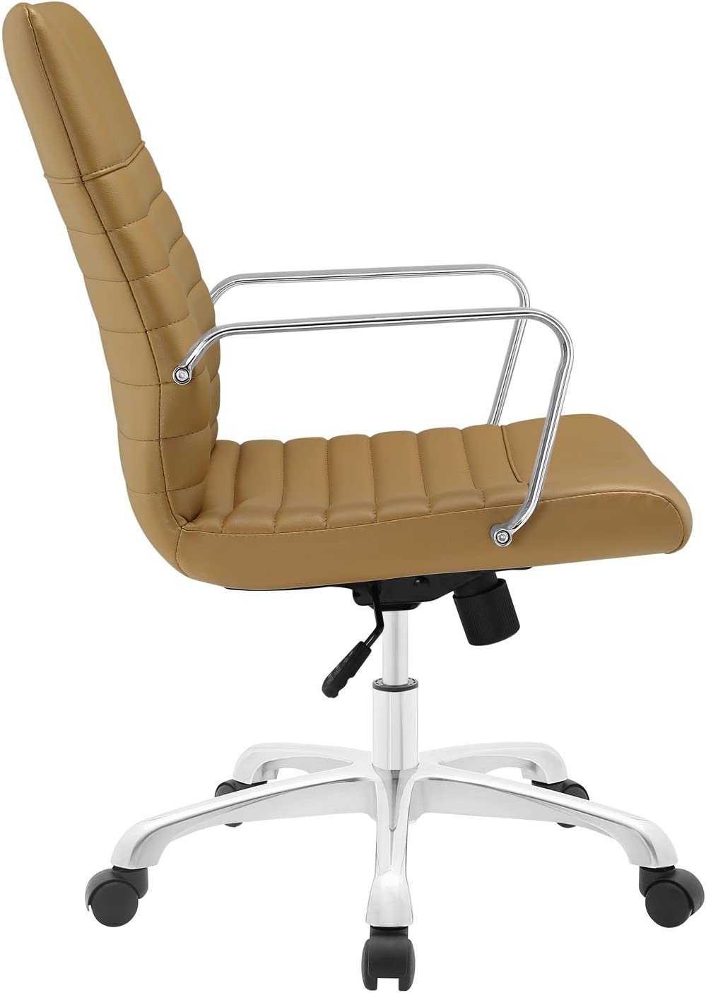 Modway MO-EEI-1534-WHI Finesse Mid Back Office Chair, White