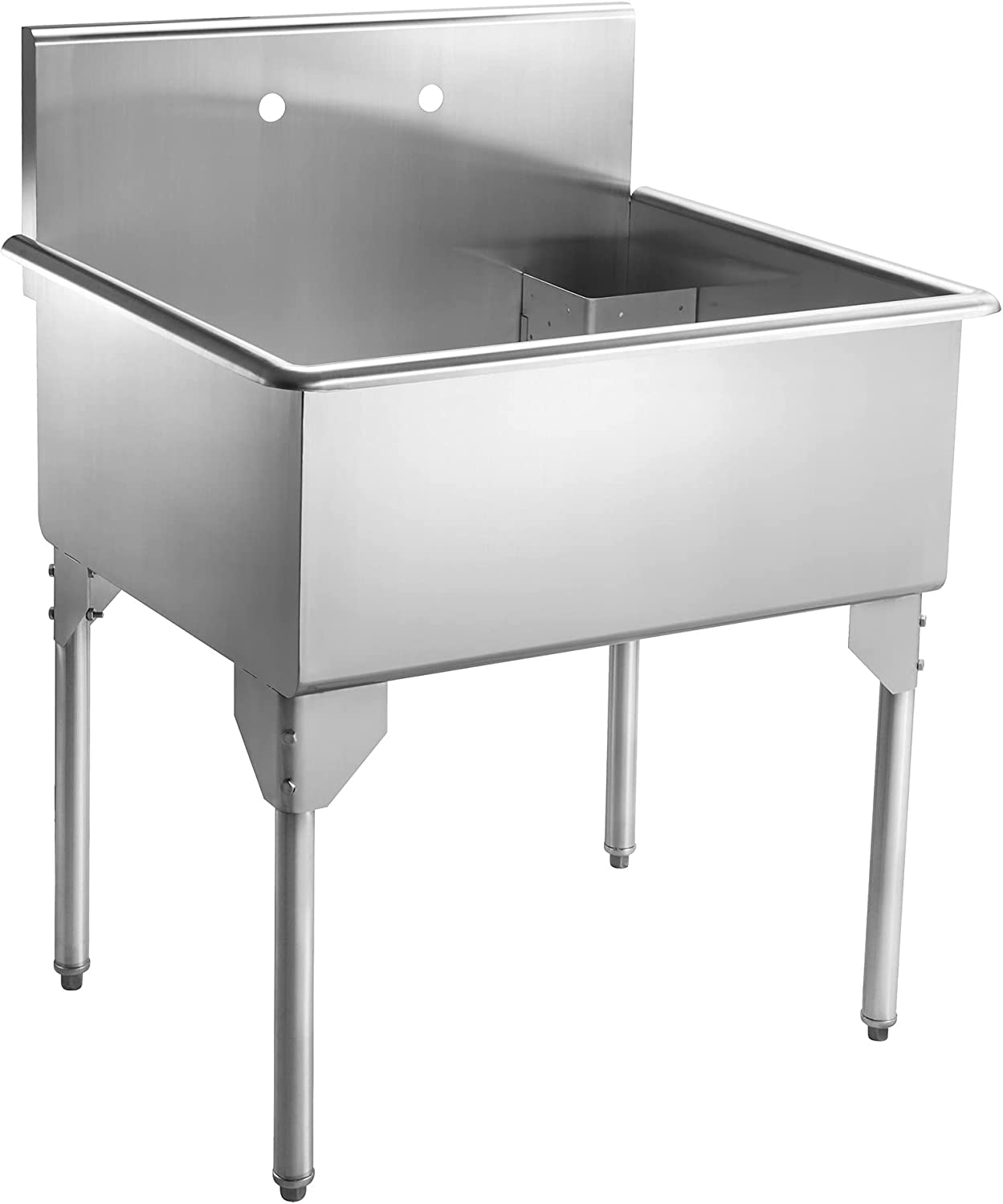 Pearlhaus Single Bowl Freestanding Utility Sink
