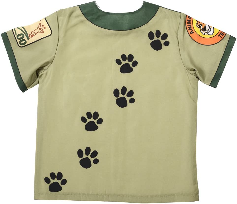 Aeromax My 1st Career Gear Zoo Keeper Top Green, One Size