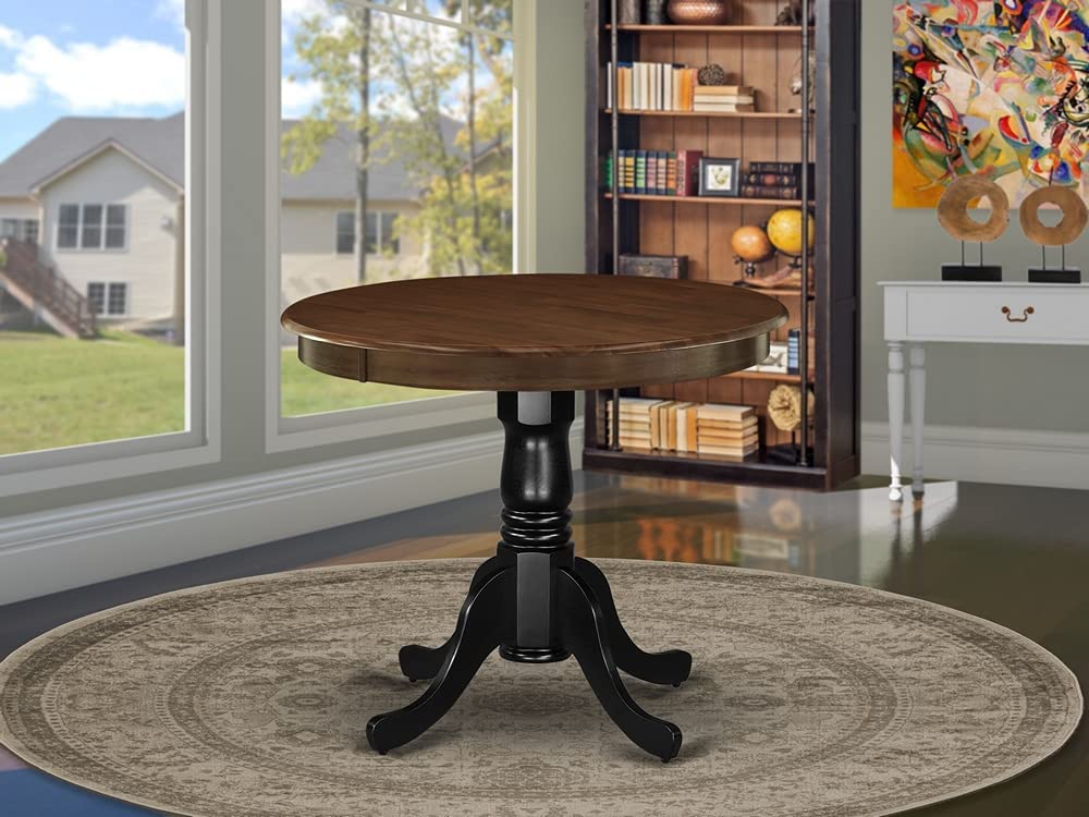 East West Furniture Dining Table, AMT-WBK-TP