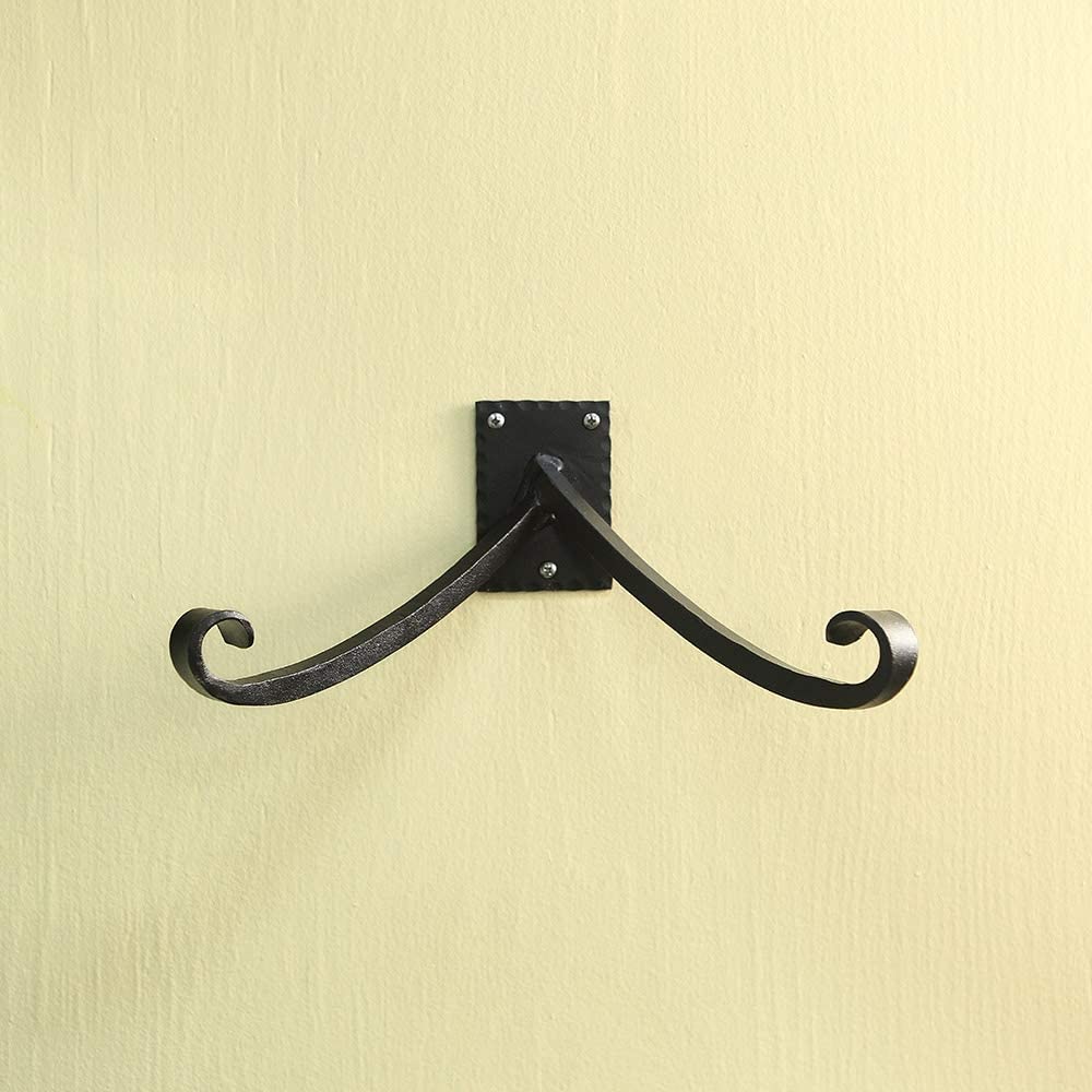 Achla Designs Lodge Wrought Iron Y Bracket Hook