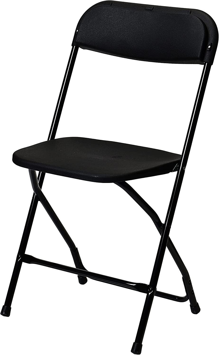 Commercial Seating Products Poly Folding Chairs, Black