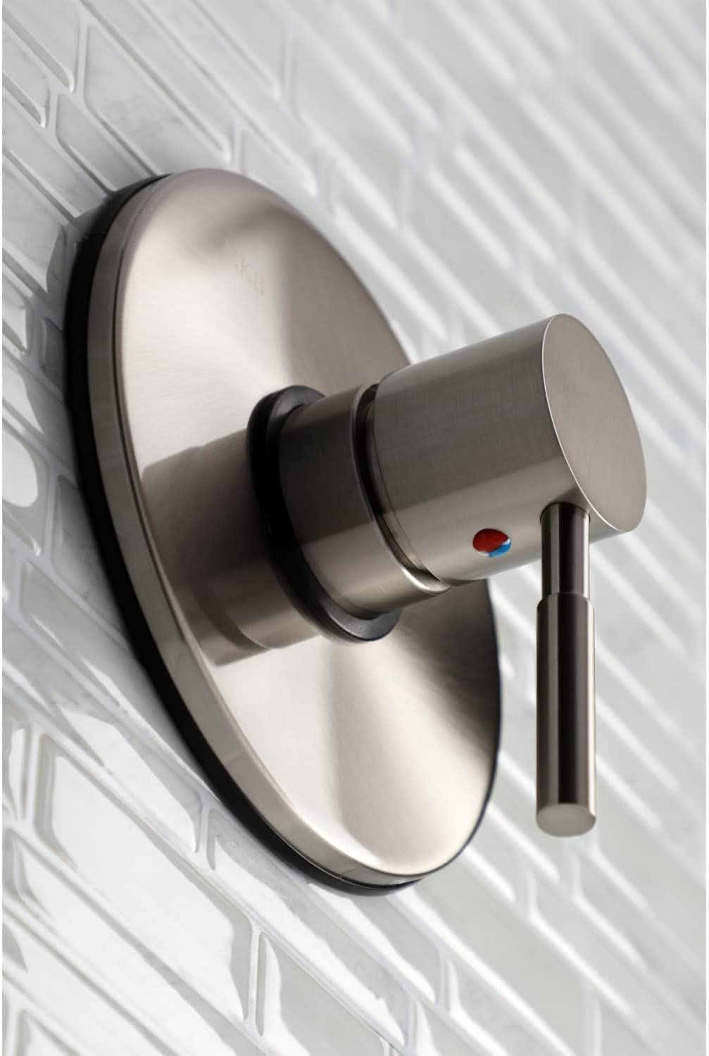 Kingston Brass KB8698DLLST Pressure Balance Valve Trim Only Without Shower and Tub Spout, Brushed Nickel