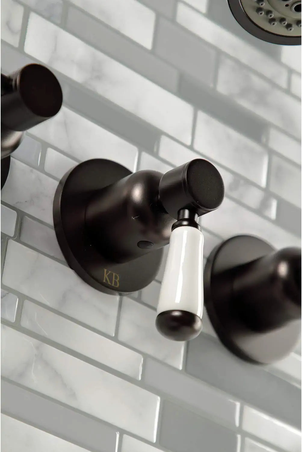 Kingston Brass KBX8135DPL Paris Tub and Shower Faucet, Oil Rubbed Bronze