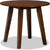 Baxton Studio Mina Modern and Contemporary Transitional Walnut Brown Finished Wood 5-Piece Dining Set