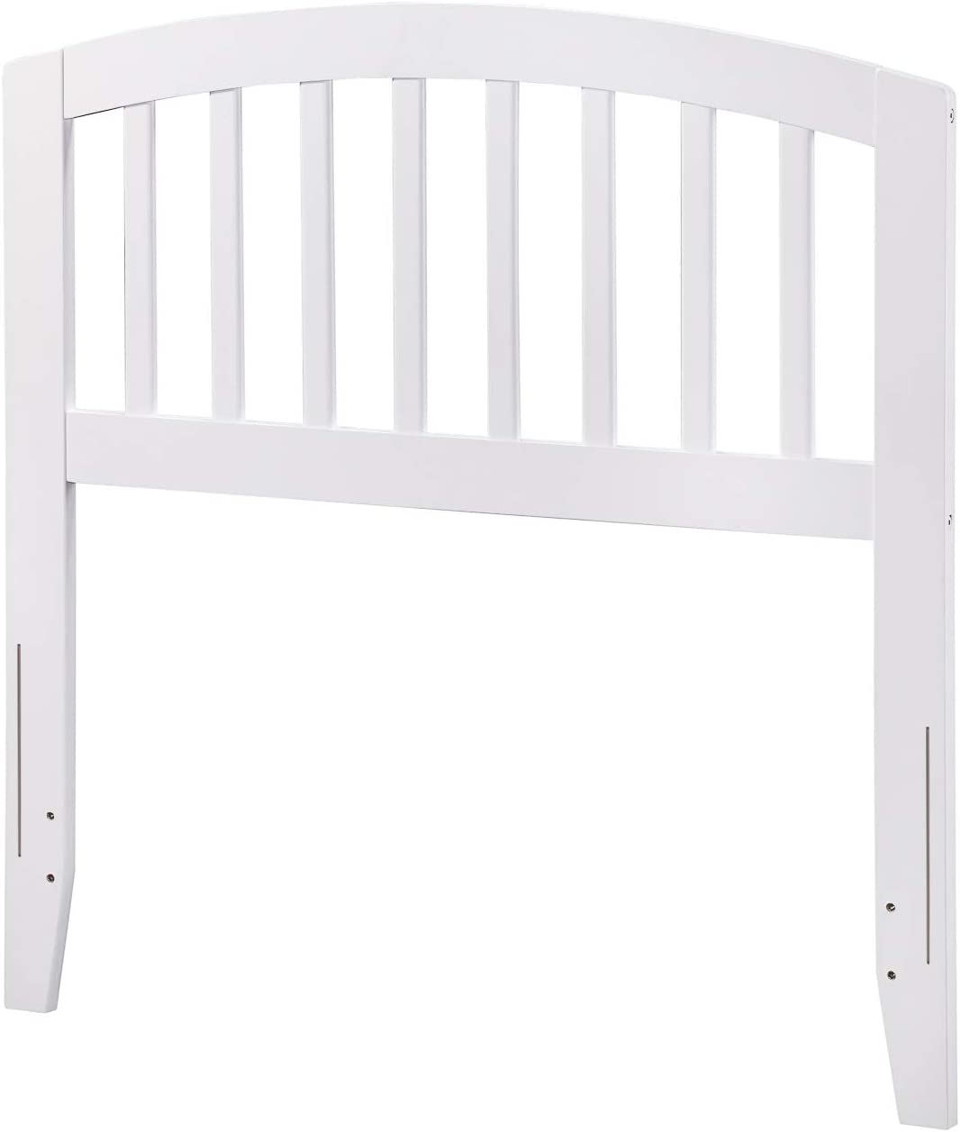 AFI Richmond Twin Size Headboard with Attachable Charger in White