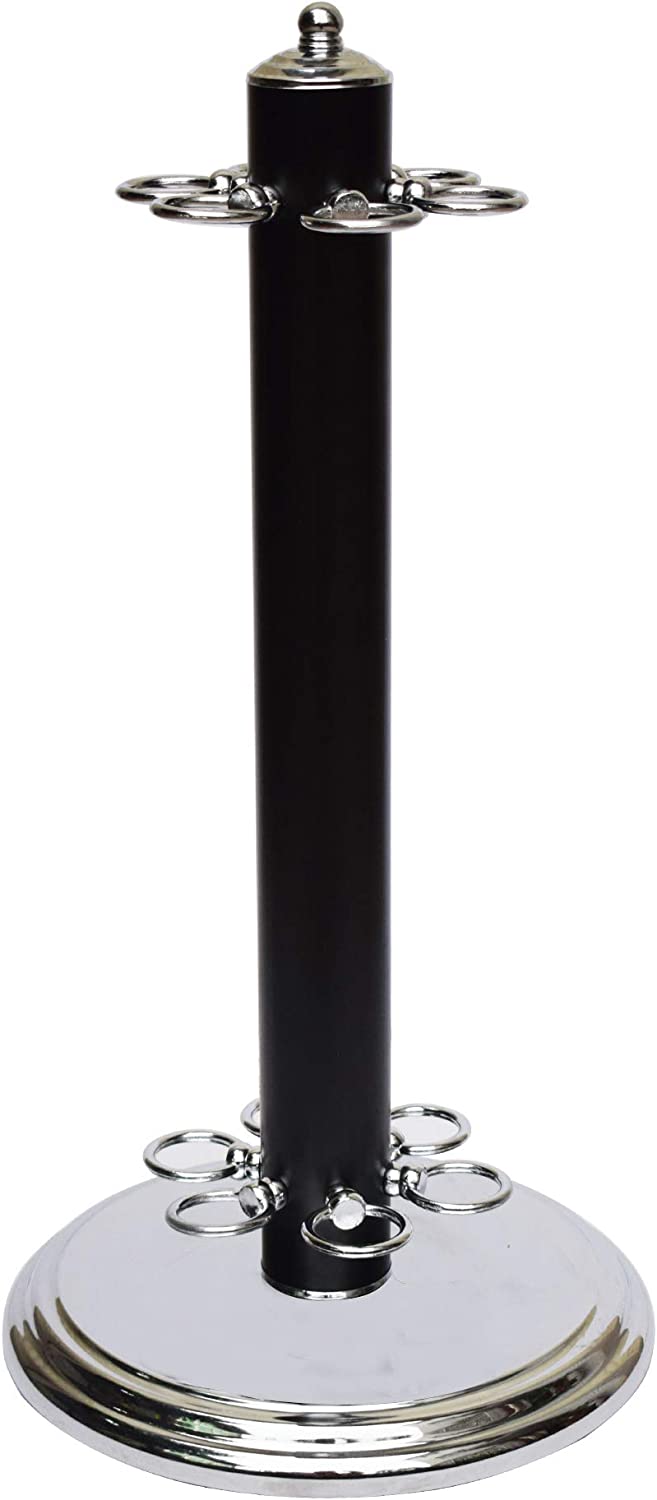 Hathaway Westmont Floor Pool Cue Rack, Black