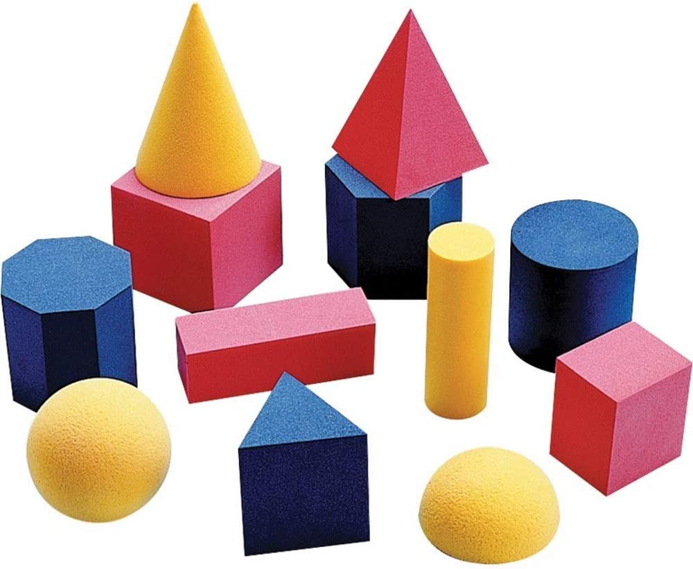 Didax Educational Resources 2-501 Easyshapes Geometric Solids Set