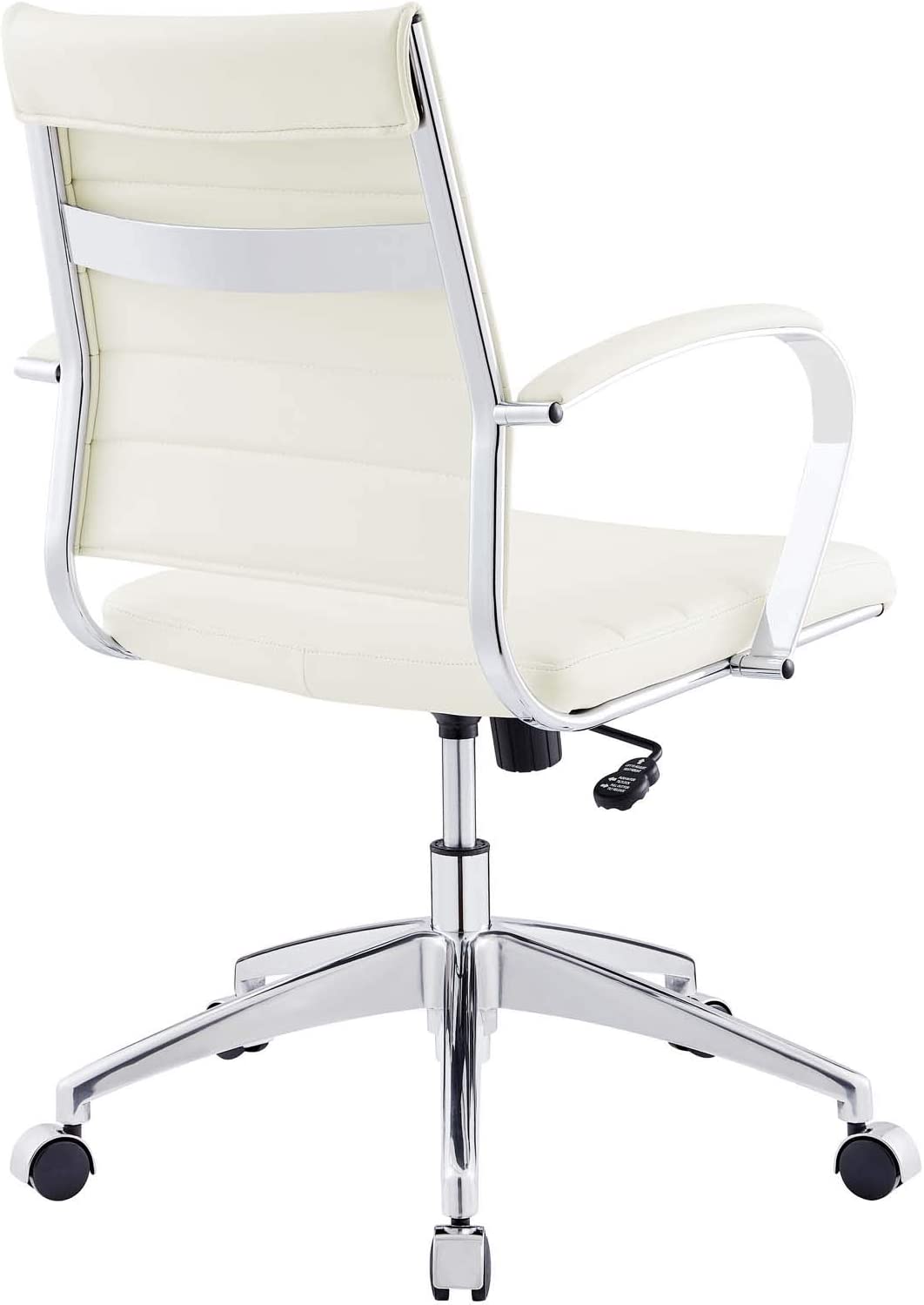 Modway Jive Office Chair, Mid Back, White