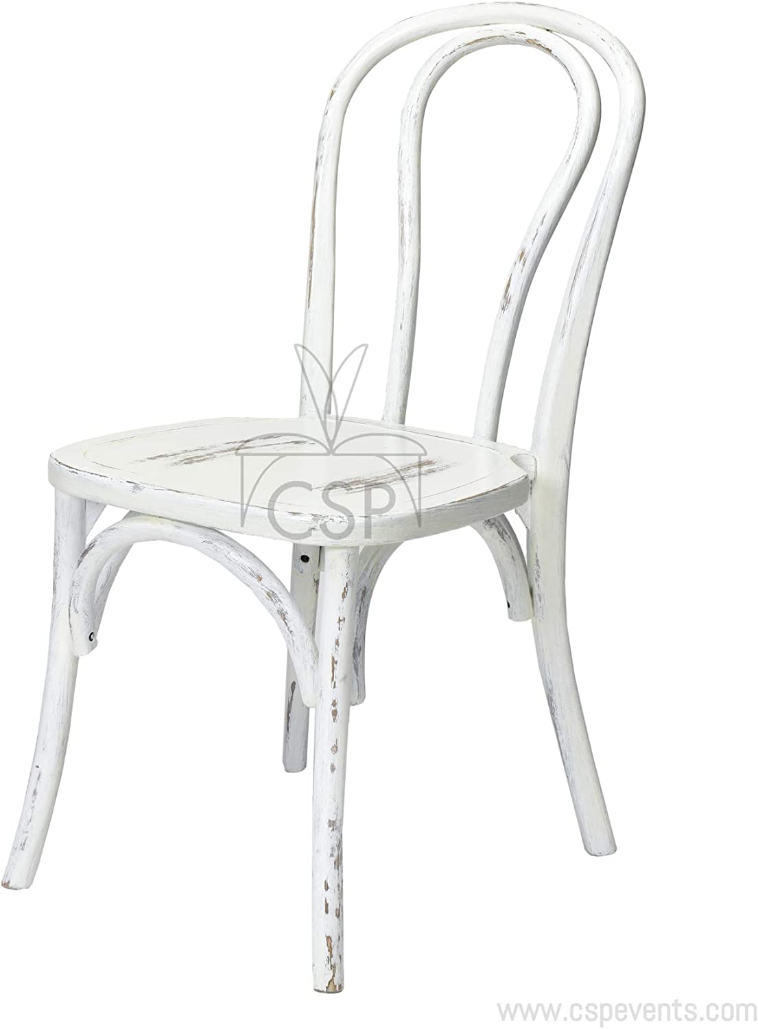 Commercial Seating Products Bentwood White Wash Chairs