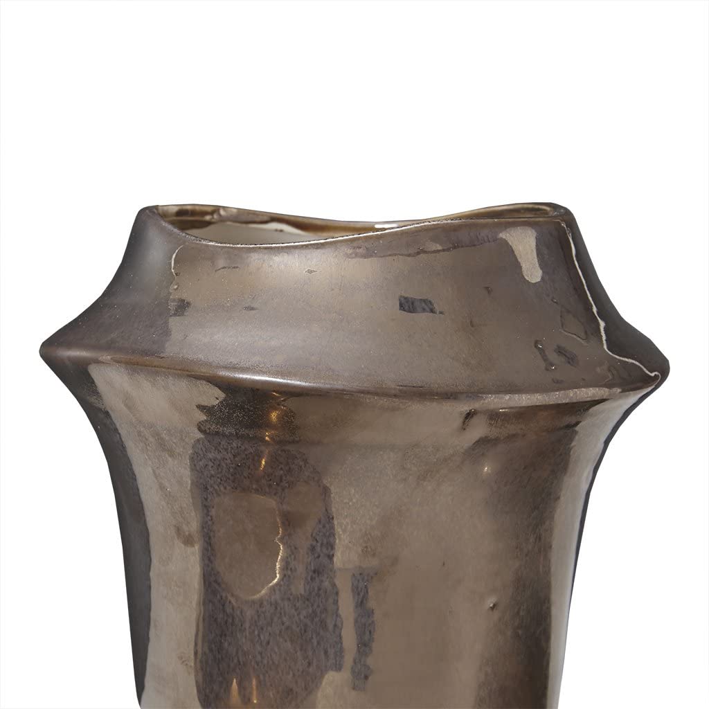 Madison Park Bowery Ceramic Vase Set of 3, Bronze