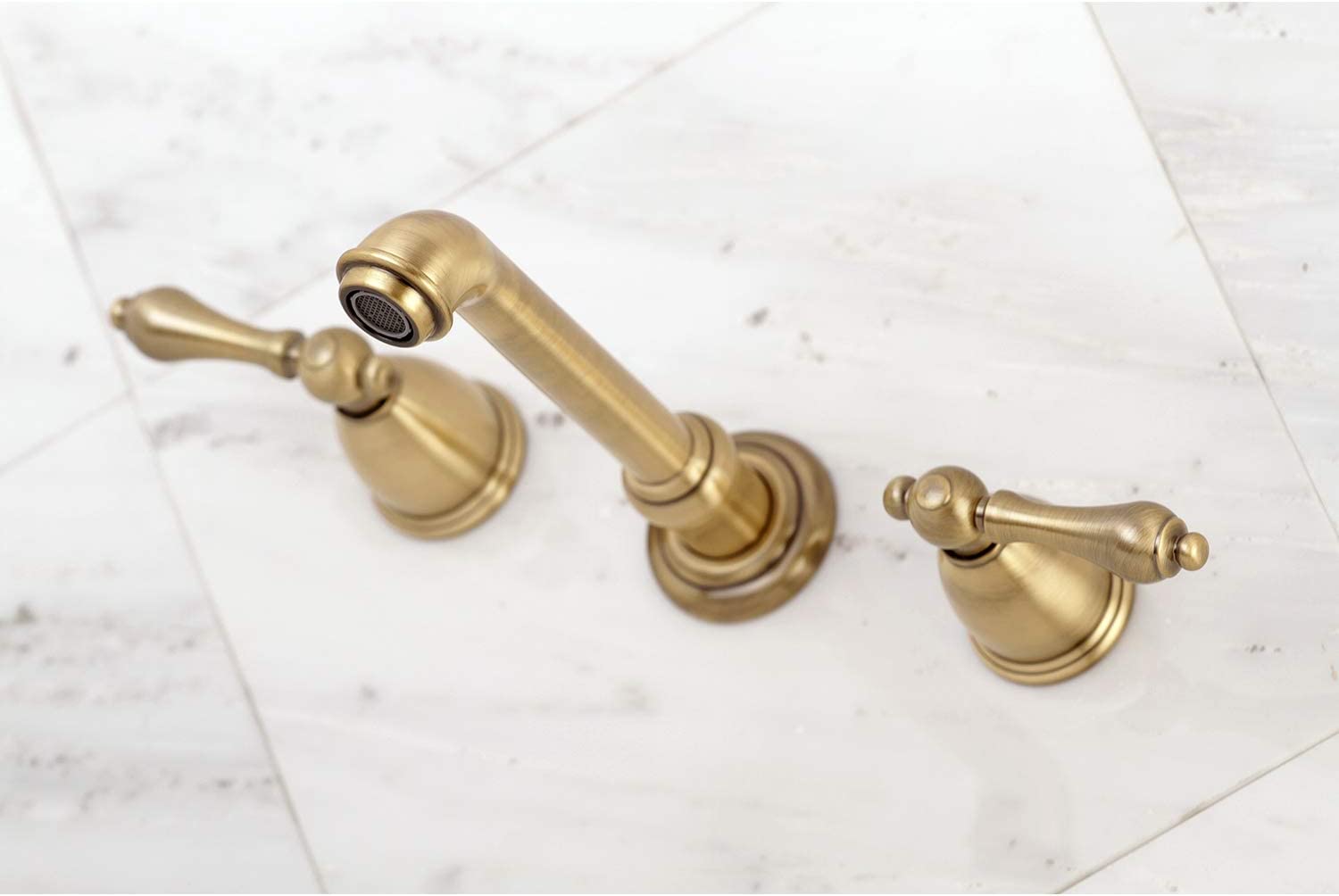 Kingston Brass KS7023AL Roman Tub Filler, Antique Brass