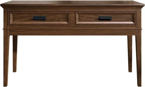 Toddrick 52 in. Brown Cherry Rectangular Wood Console Table with Drawer