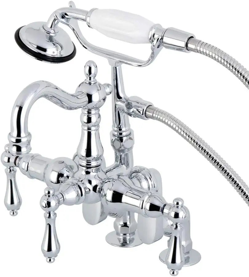 Kingston Brass CC6014T1 Vintage Clawfoot Tub Faucet, Polished Chrome