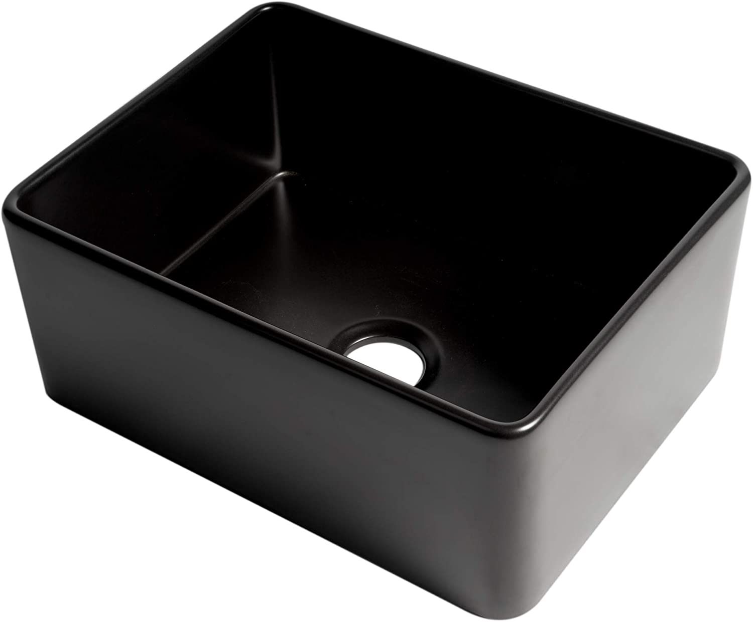 ALFI brand ABF2418-BM Kitchen Sink, Black Matte