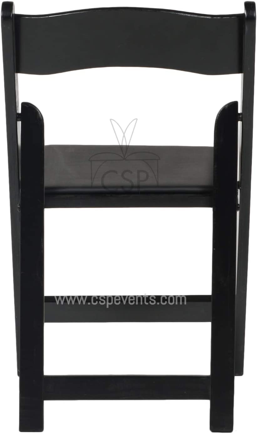 Commercial Seating Products American Padded Folding Chairs, Black