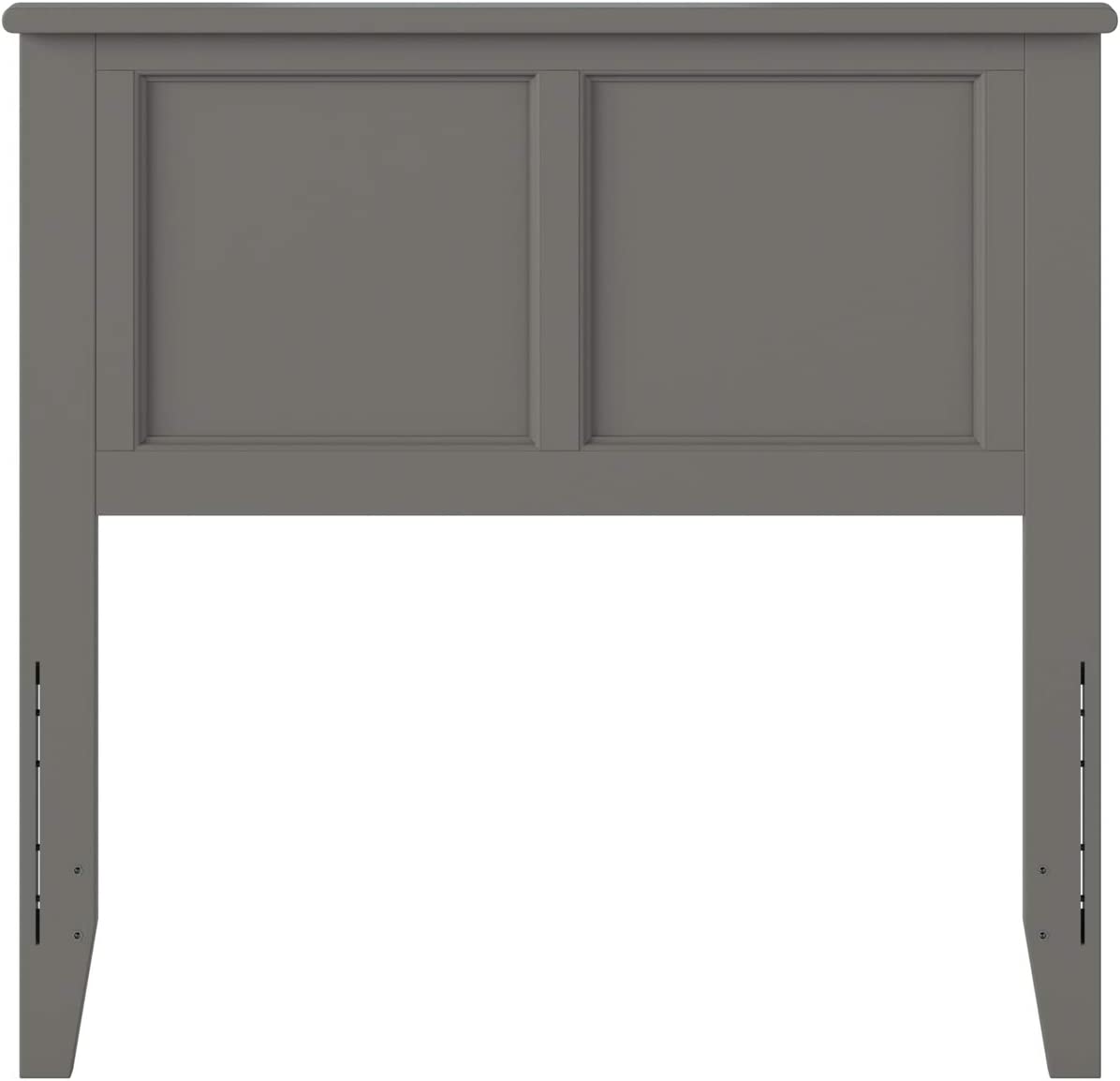 Atlantic Furniture AR286829 Madison Headboard, Twin, Grey