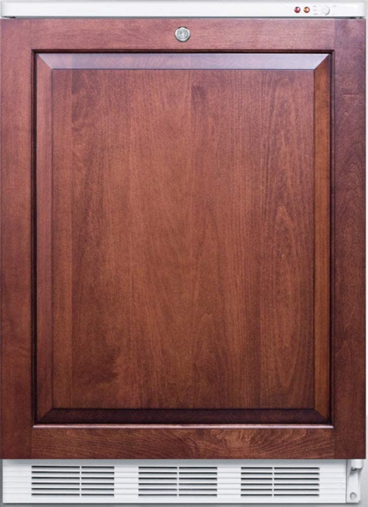 Summit VT65ML7BIIF Upright Freezer, Brown(Panel Not Included)