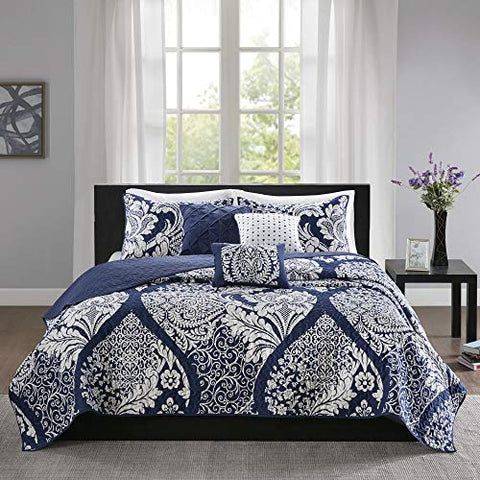 100 Cotton Printed 6pcs Coverlet Set