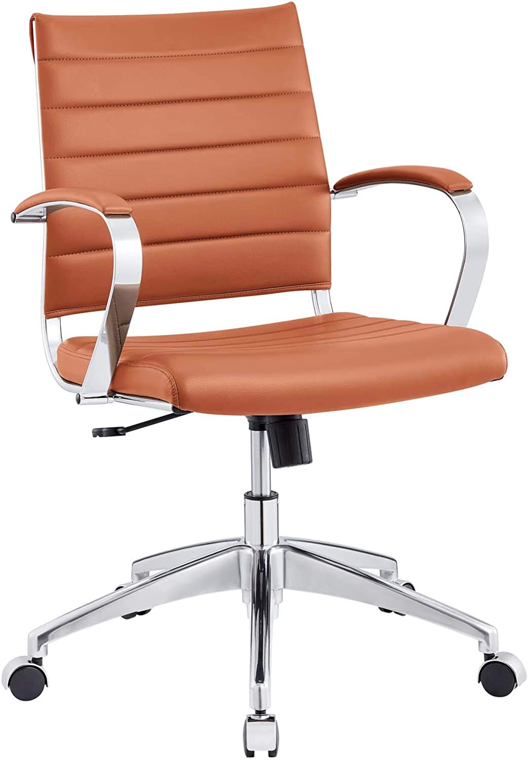 Modway Jive Office Chair, Mid Back, White