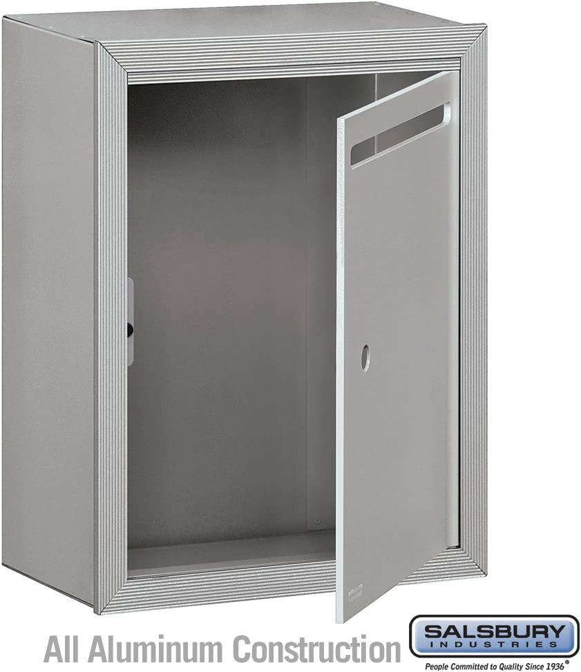 Salsbury Industries 2240ZU Standard Surface Mounted Letter Box with USPS Access, Bronze
