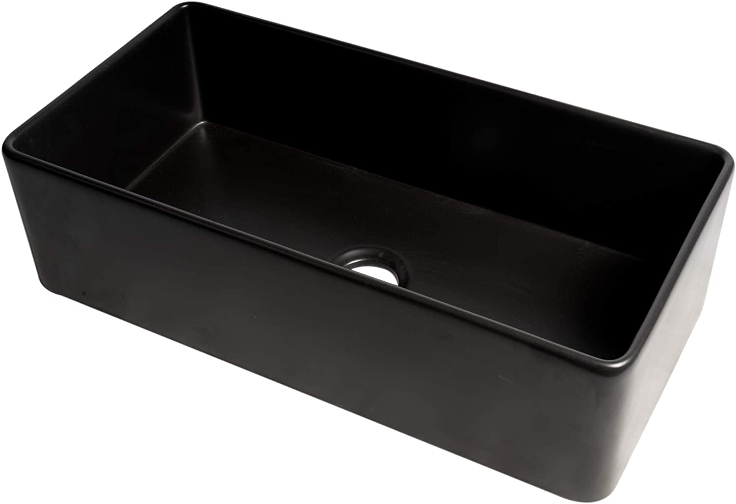 ALFI brand ABF3618-BM Kitchen Sink, Black Matte