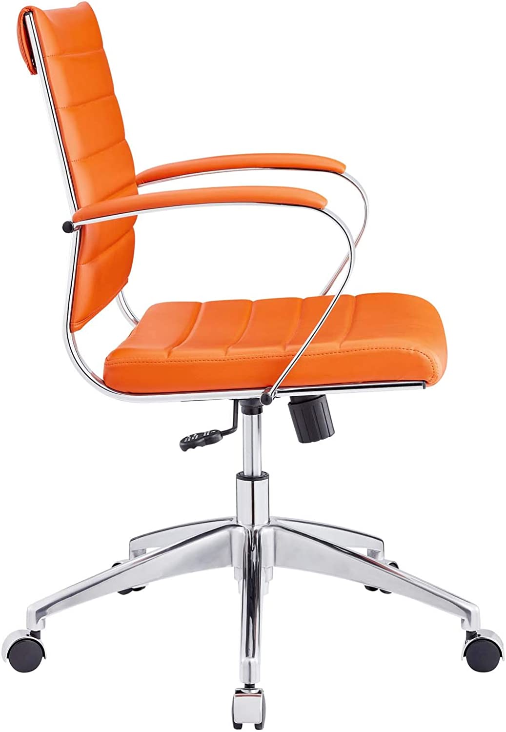 Modway Jive Office Chair, Mid Back, Orange