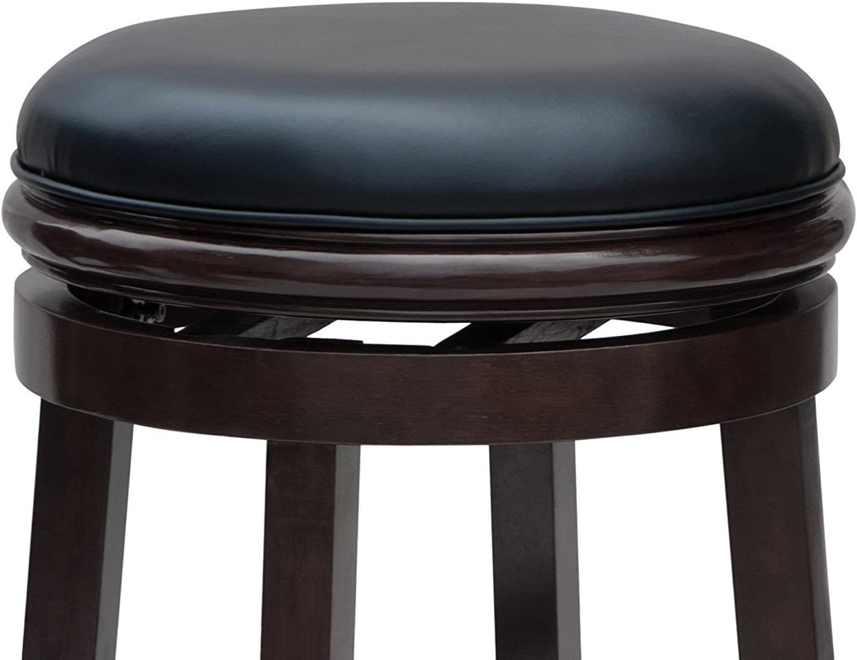 Boraam Backless Counter Height Stool, 24-Inch, Cappuccino