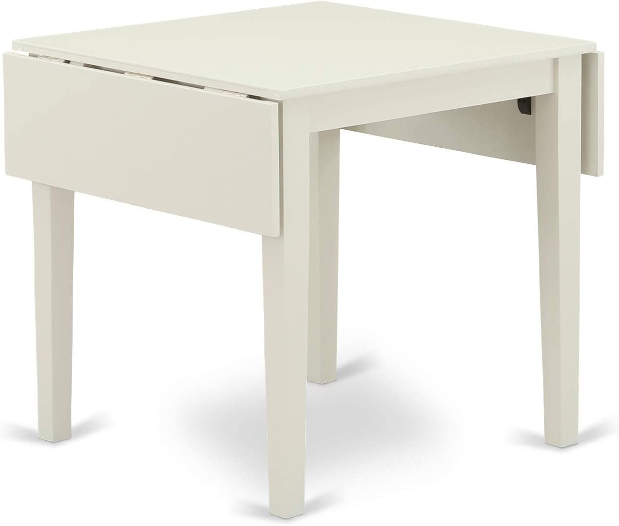 East West Furniture 1NDBR3-LWH-02, Linen White