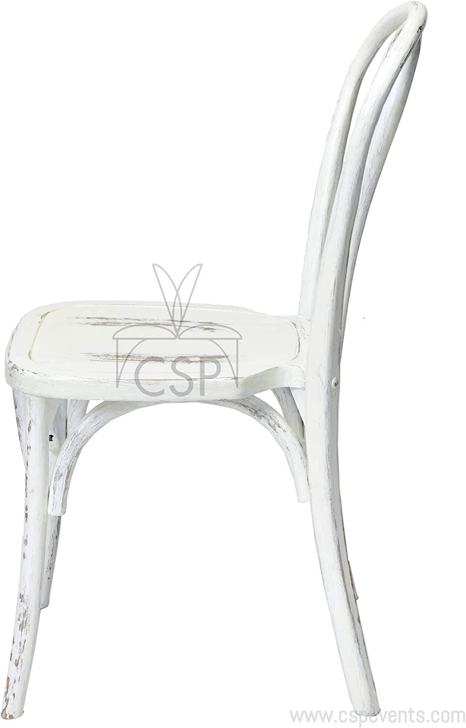 Commercial Seating Products Bentwood White Wash Chairs