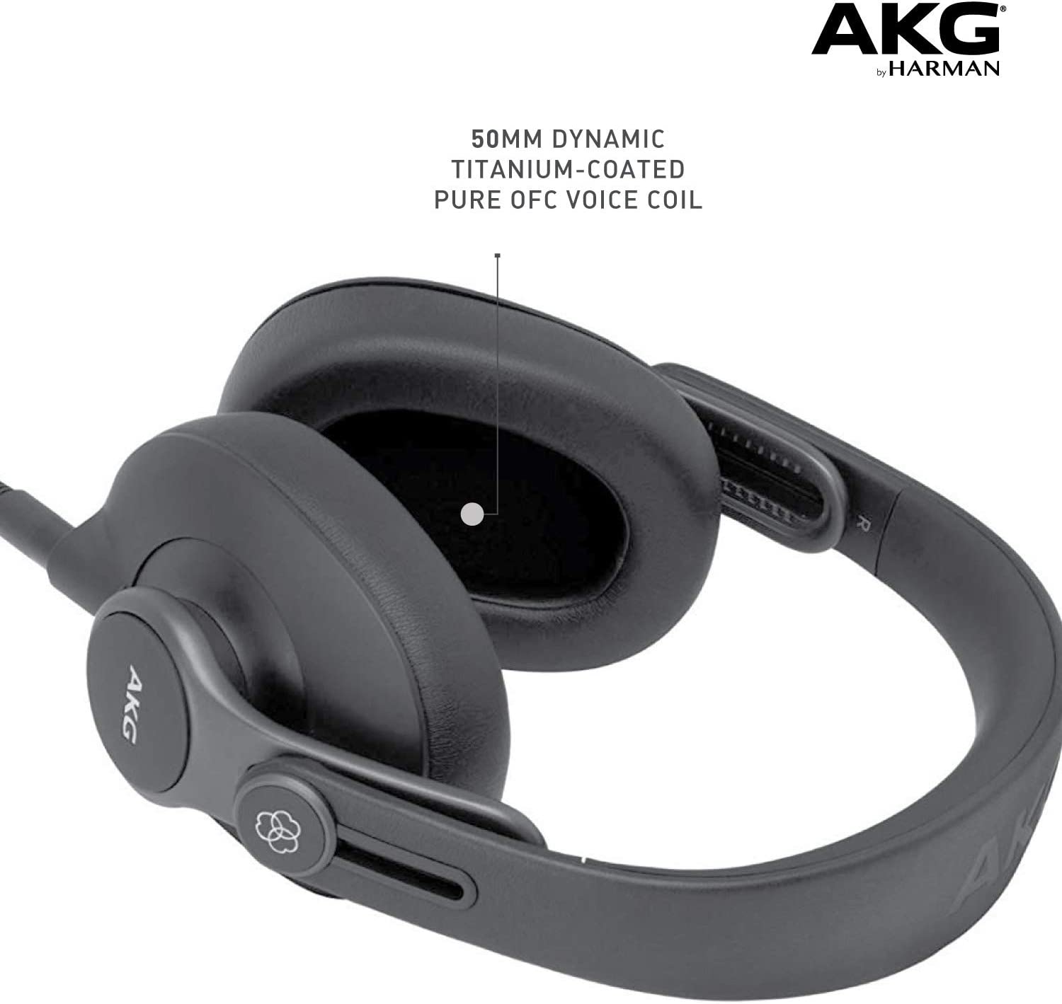 AKG Pro Audio K371 Over-Ear, Closed-Back, Foldable Studio Headphones