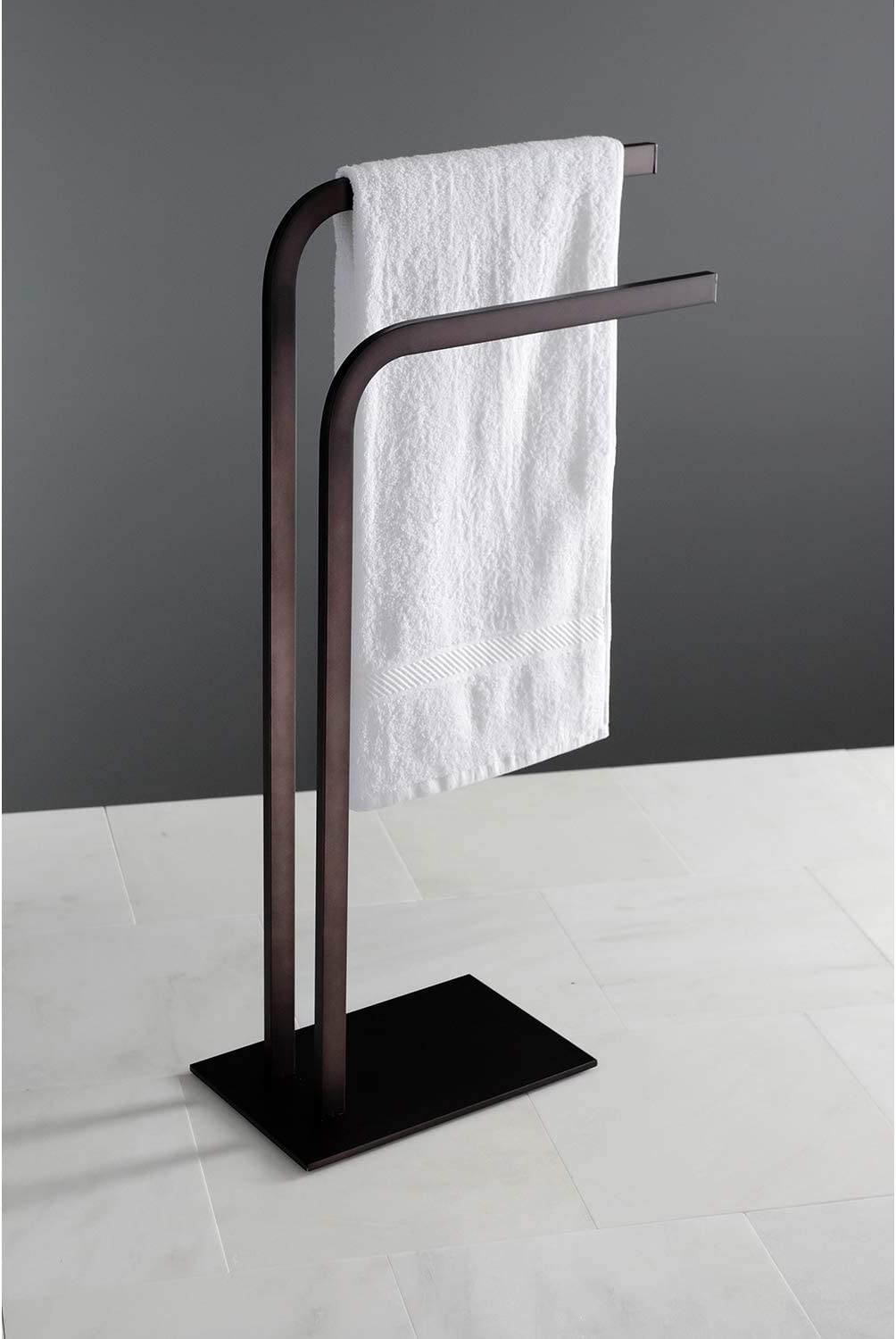 Kingston Brass SCC8005 Edenscape Freestanding Towel Rack, Oil Rubbed Bronze