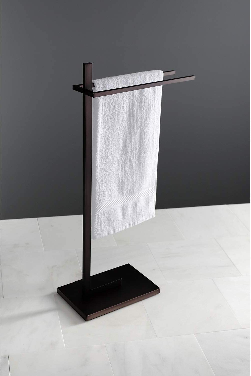 Kingston Brass SCC8605 Edenscape Freestanding Towel Rack, Oil Rubbed Bronze