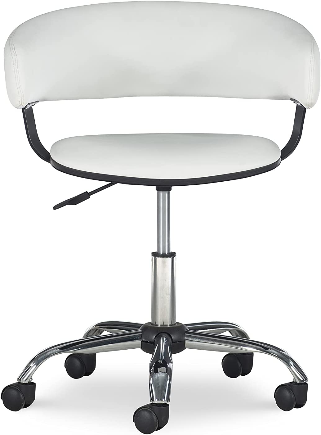 Powell Gas Lift Desk Chair, White